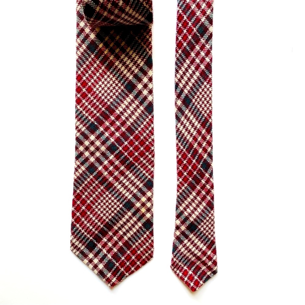Wroxton, 100% Wool Plaid Tie